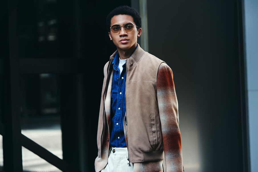 一枚あればオールマイティに使えるスエードベスト