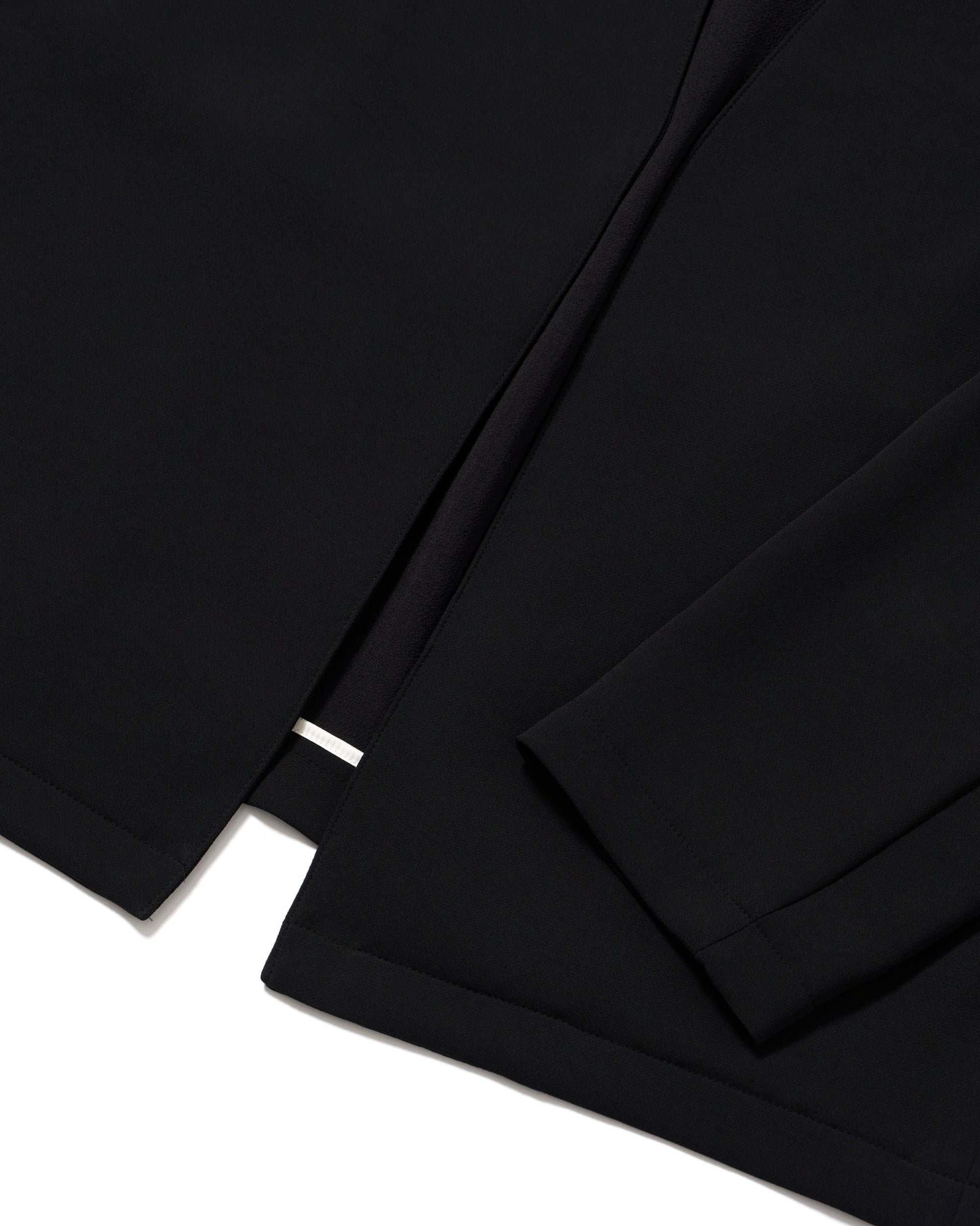 BL-IS-AS-0-001 CARDIGAN senza bottoni / nero