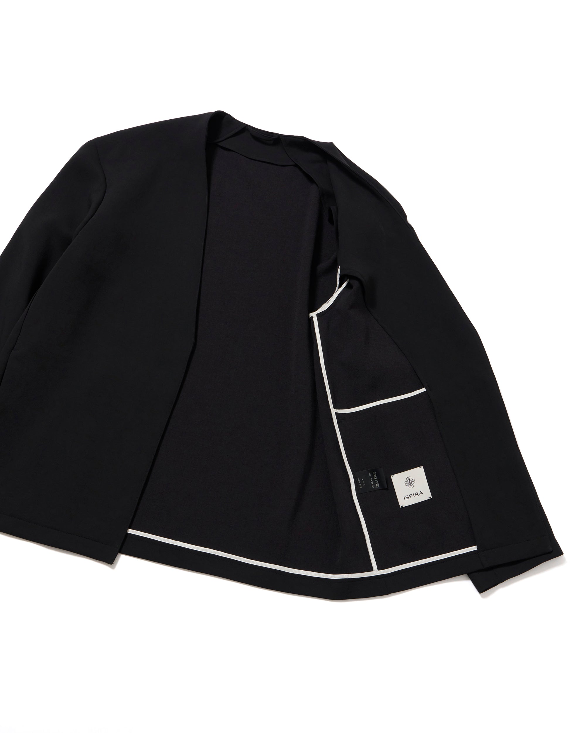 BL-IS-AS-0-001 CARDIGAN senza bottoni / nero