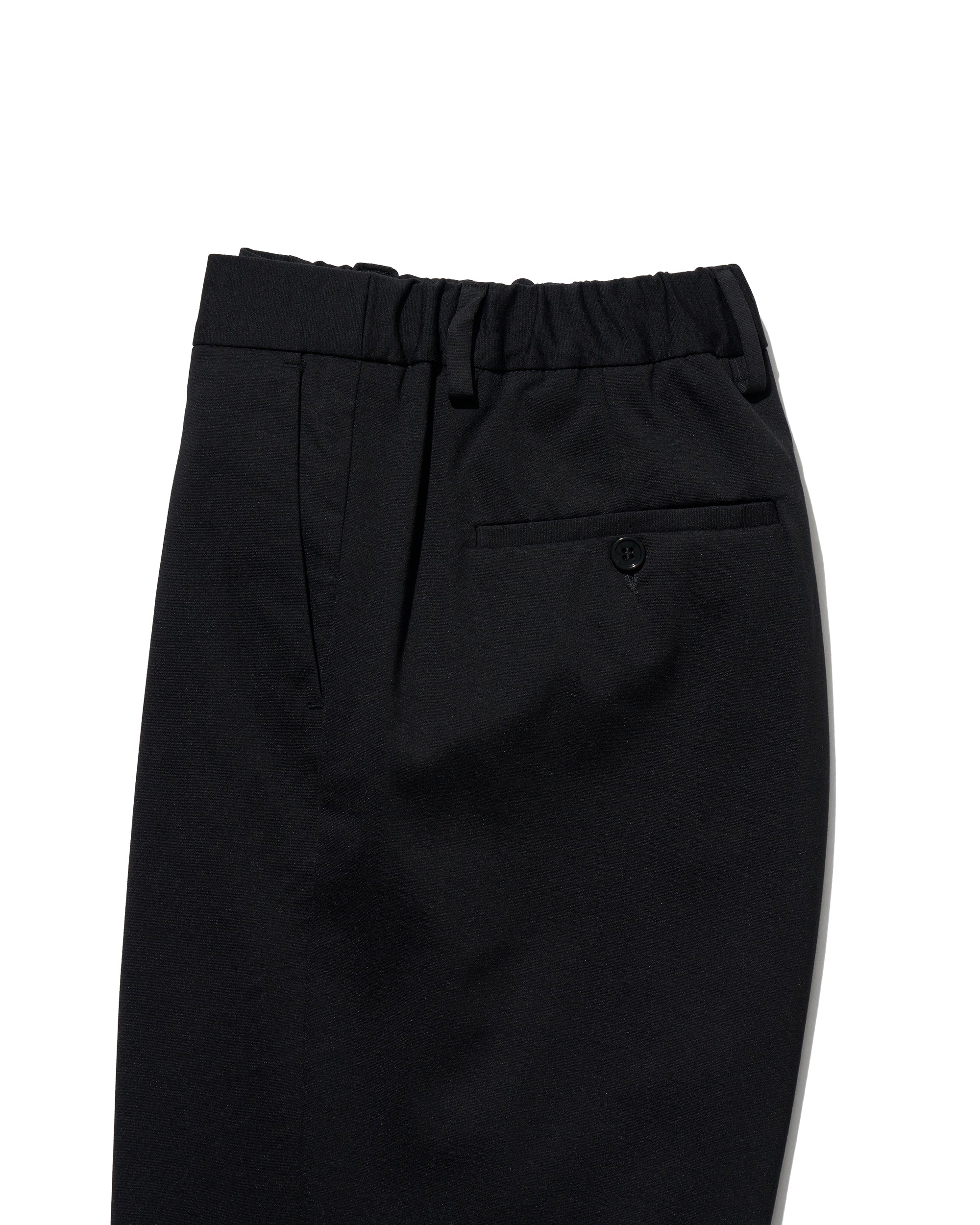 チプロ(CIPRO)コットンストレッチ 1プリーツ シャーリングウェストパンツ