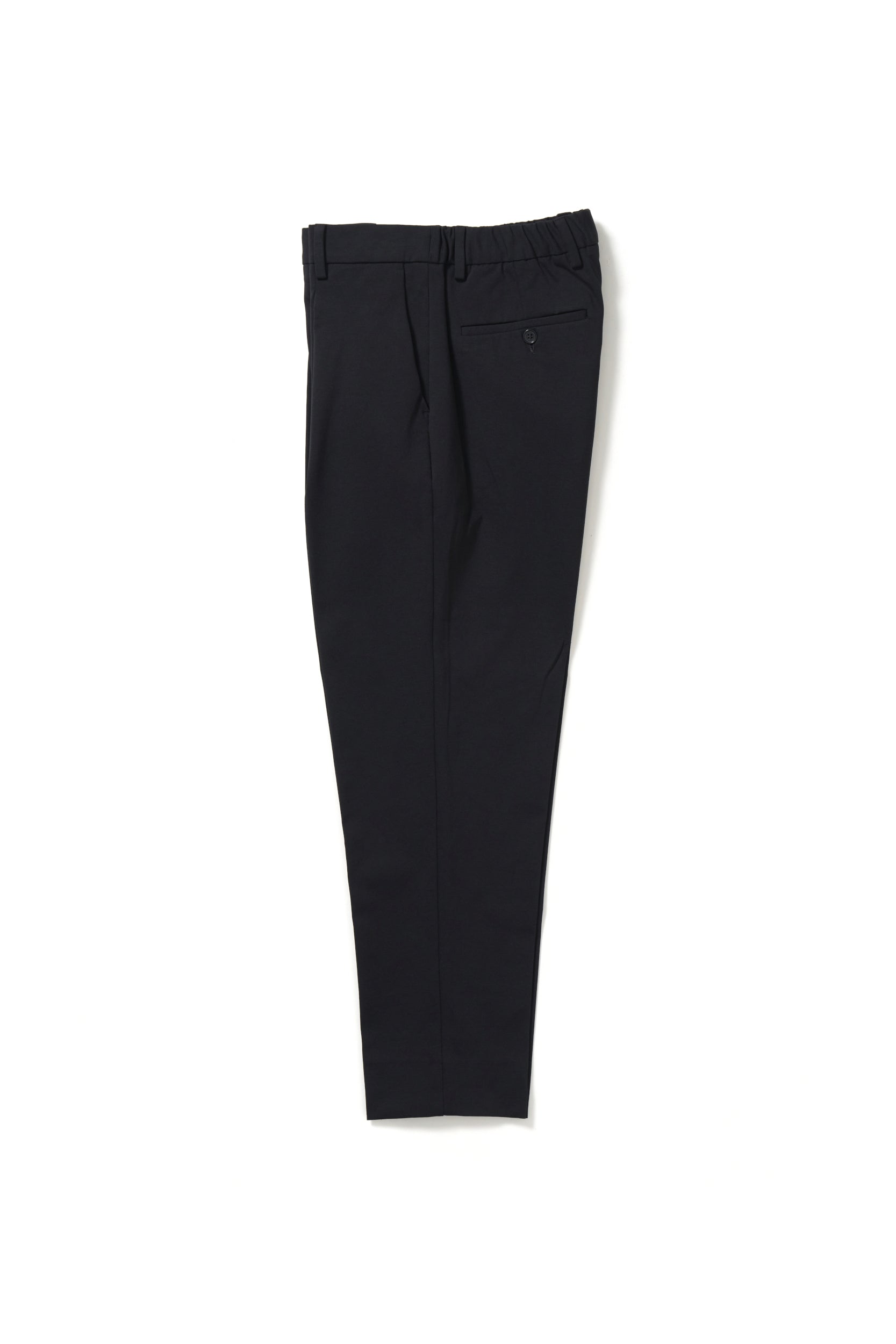 チプロ(CIPRO)コットンストレッチ 1プリーツ シャーリングウェストパンツ