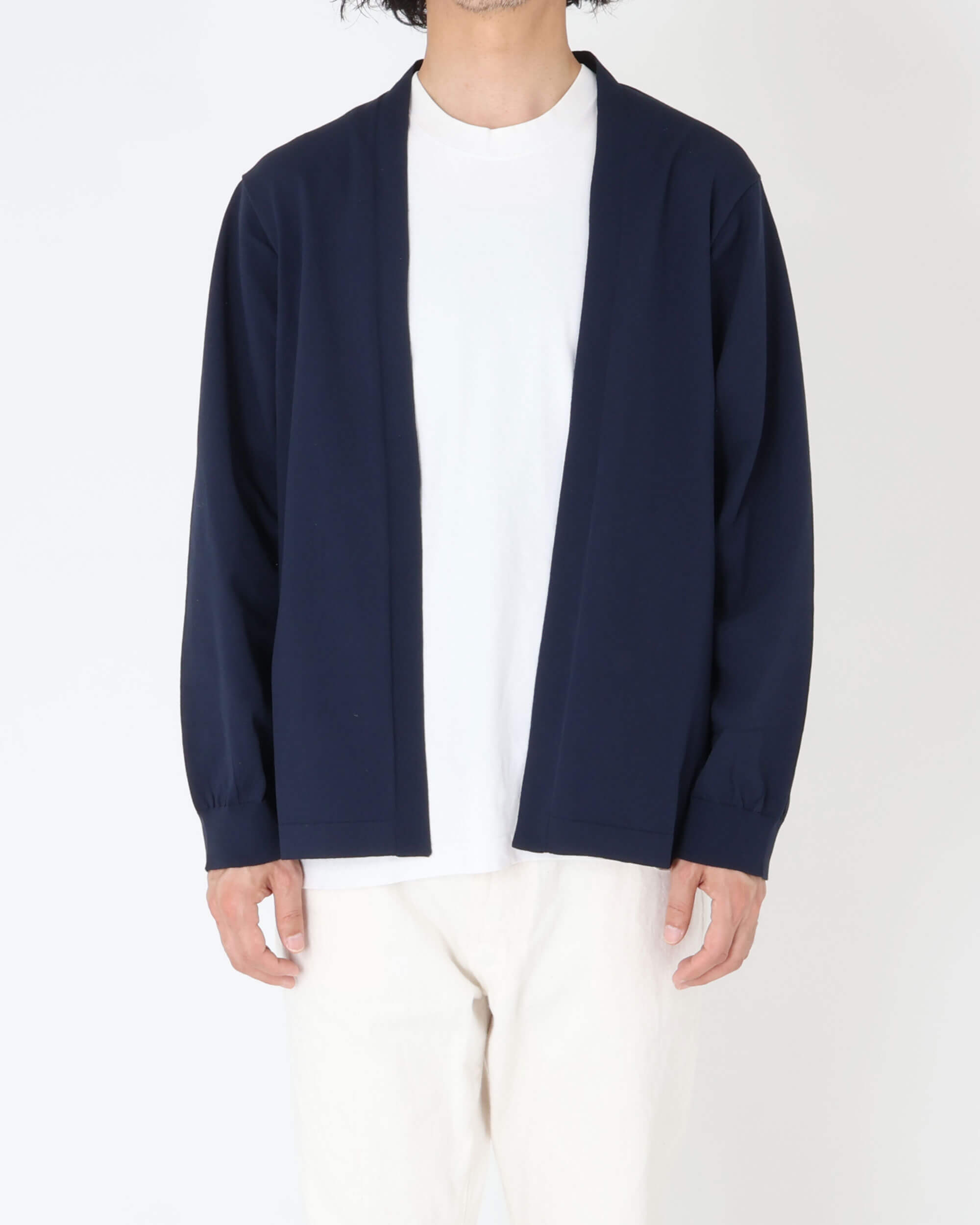WASHABLE ボタンレス CARDIGAN