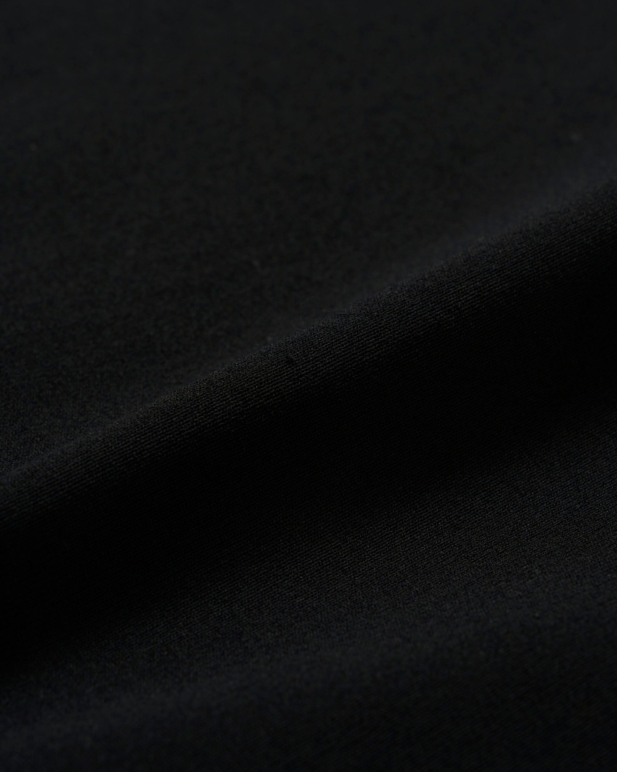 WASHABLE KNIT MOCKNECK L/S / ブラック
