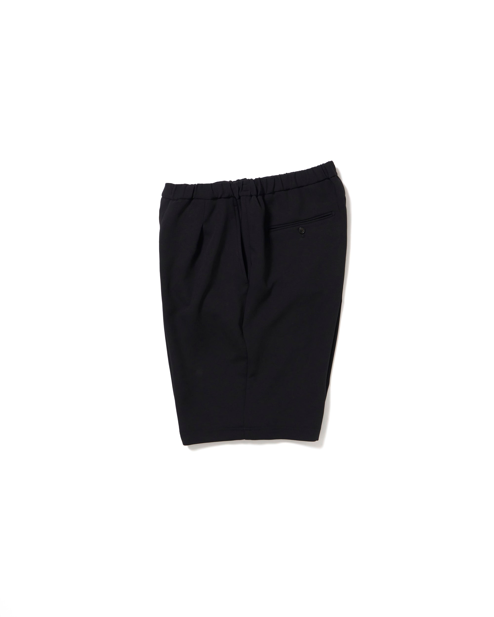 PA-IS-AS-0-005 Shorts con 1 piega / Nero