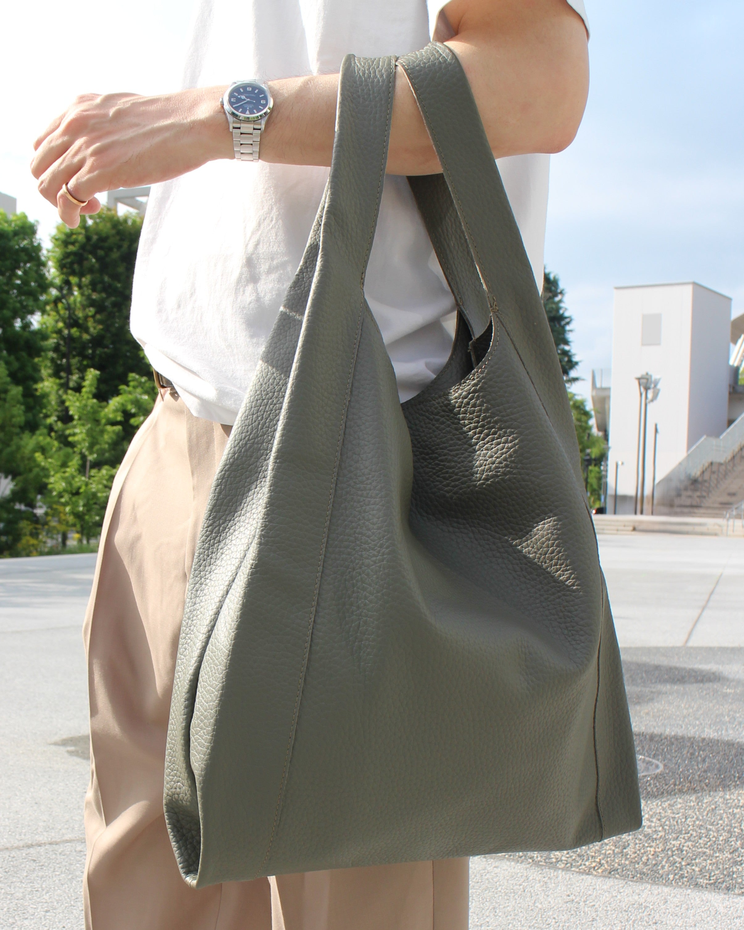 SHOPPING BAG TAURUS / Gray