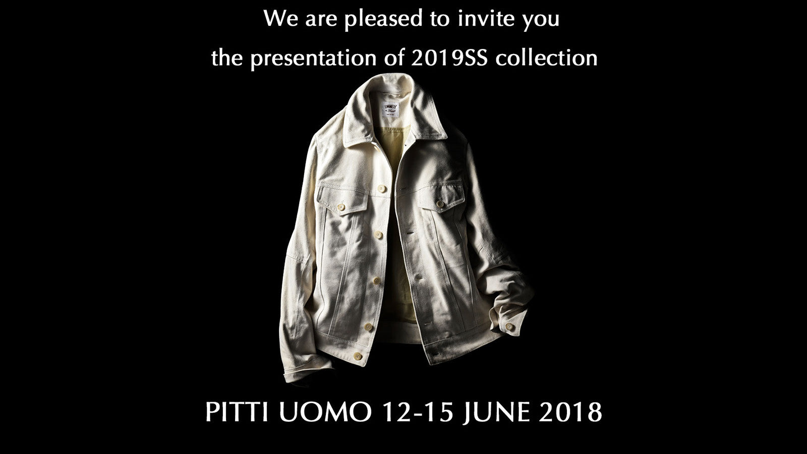 【EMMETI OFFICIAL】EMMETI will be at PITTI IMMAGINE UOMO‼︎