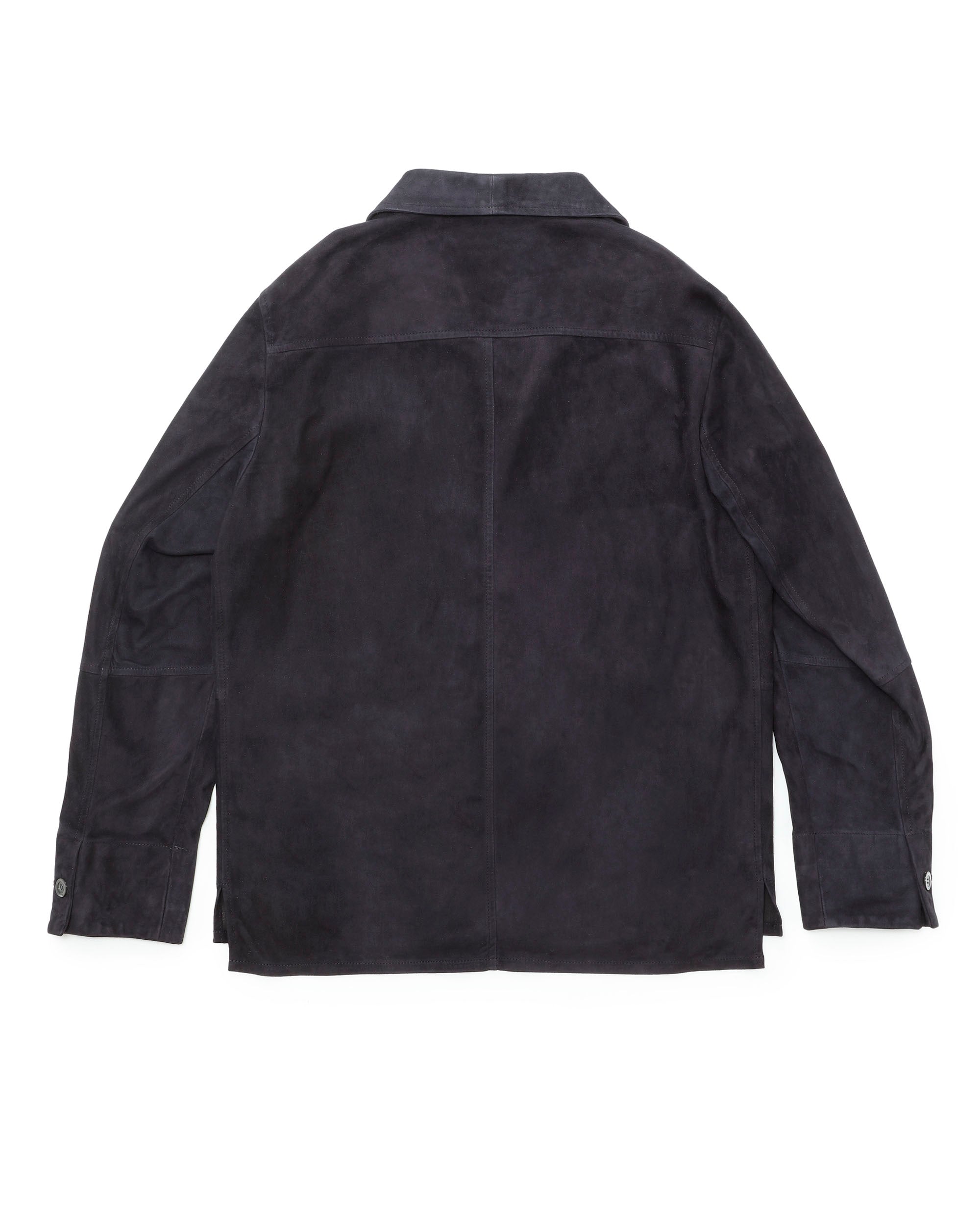 COLE（コール） ゴートスエード アンライニング チョアジャケット / ダークネイビー