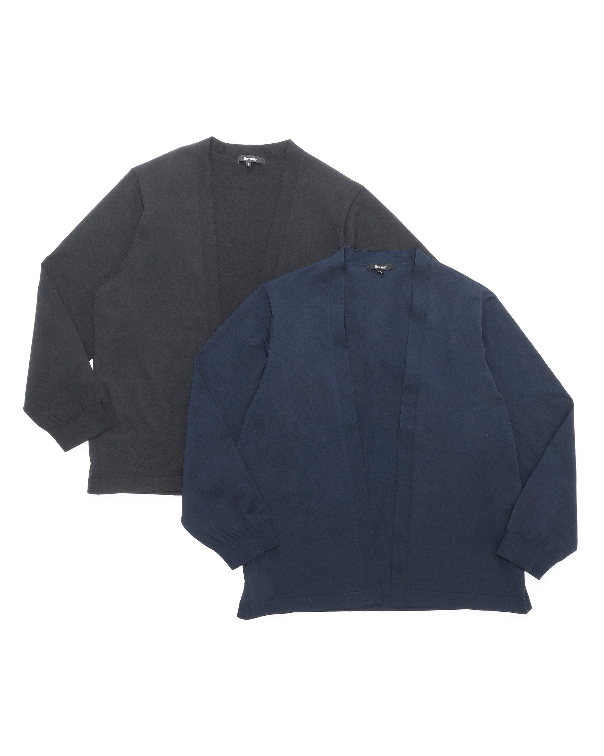 WASHABLE ボタンレス CARDIGAN