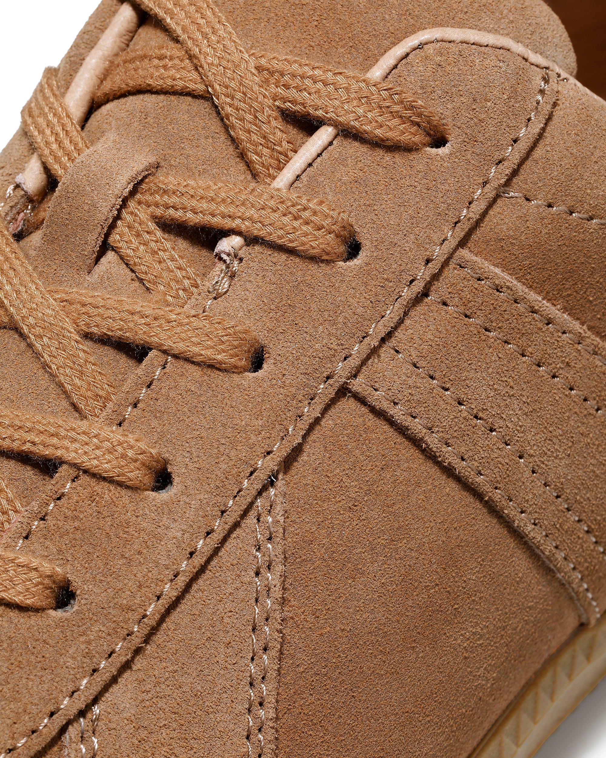 GERMAN TRAINER レースアップ スエードスニーカー 42104 / SUEDE LEATHER / ブラウン