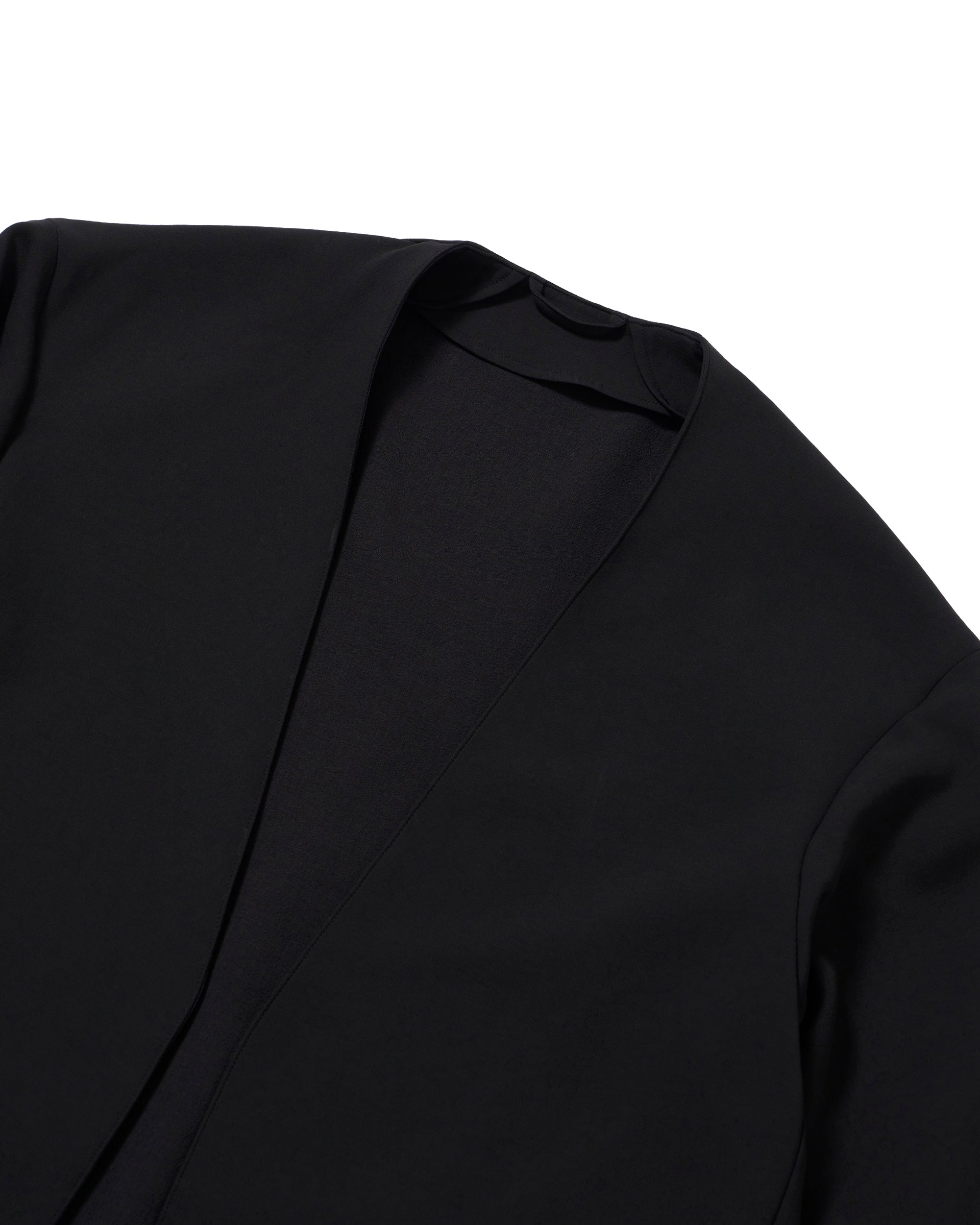 BL-IS-AS-0-001 ボタンレスCARDIGAN / ブラック