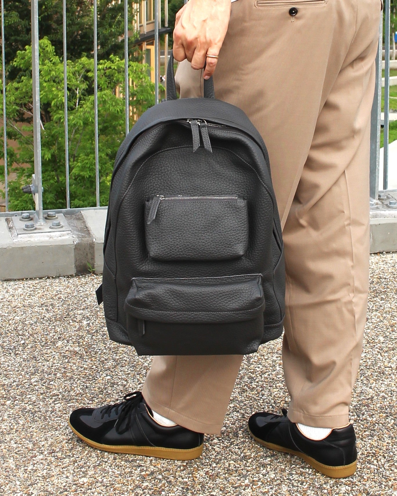 LEATHER BACK PACK TAURUS（タウラス） / ダークブラウン