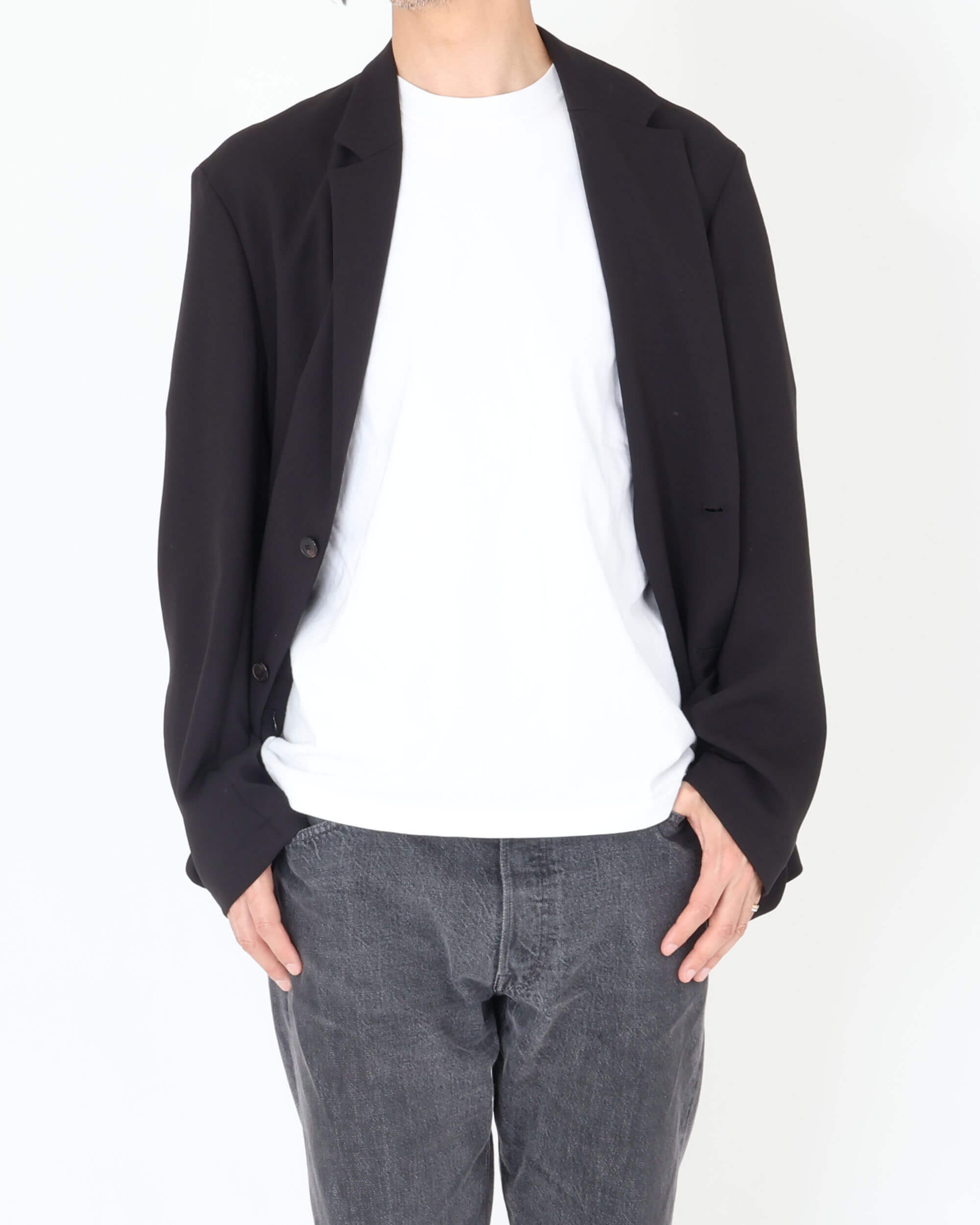 JA-IS-AS-0-003 2B テーラードJACKET / ブラック
