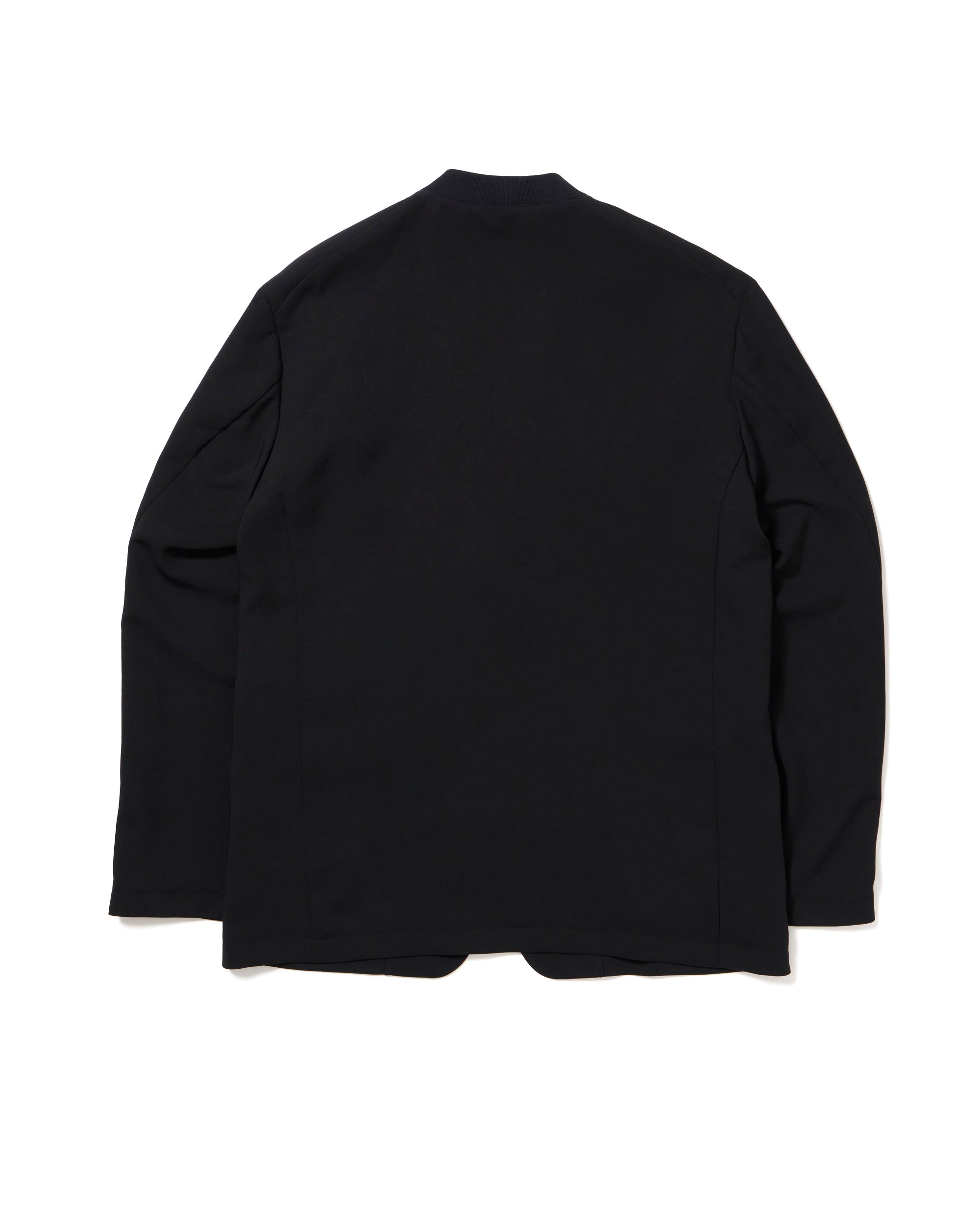 JA-IS-AS-0-004 Giacca sartoriale senza collo / Nero