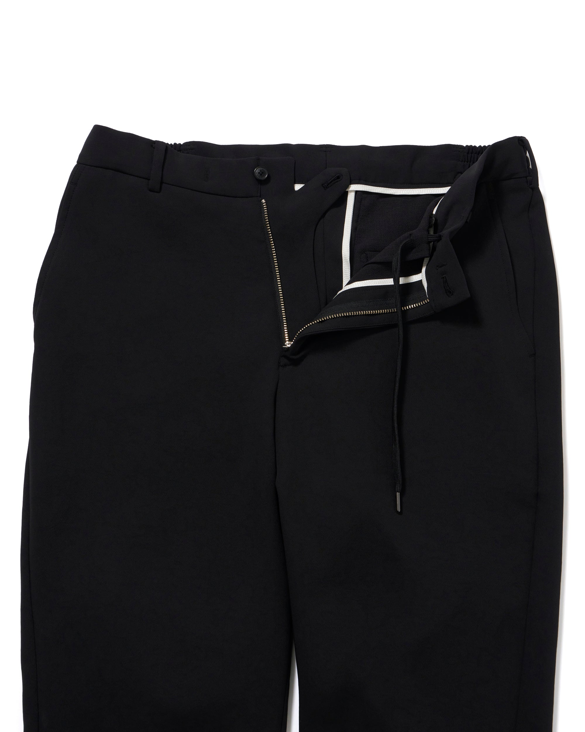 PA-IS-AS-0-006 Pantaloni Tapered con Coulisse / Nero