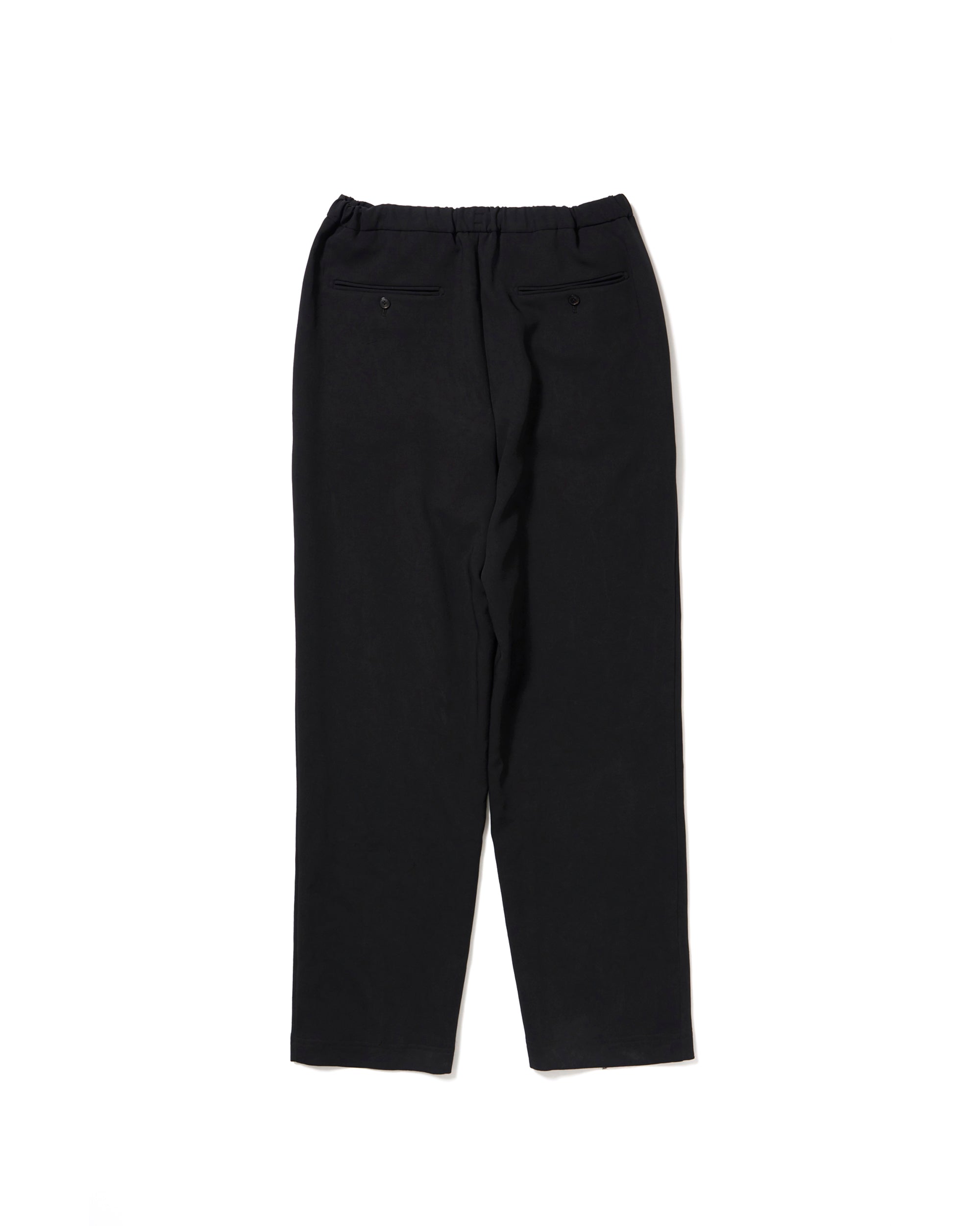 PA-IS-AS-0-007 Pantaloni ampi a 1 pinza / Neri