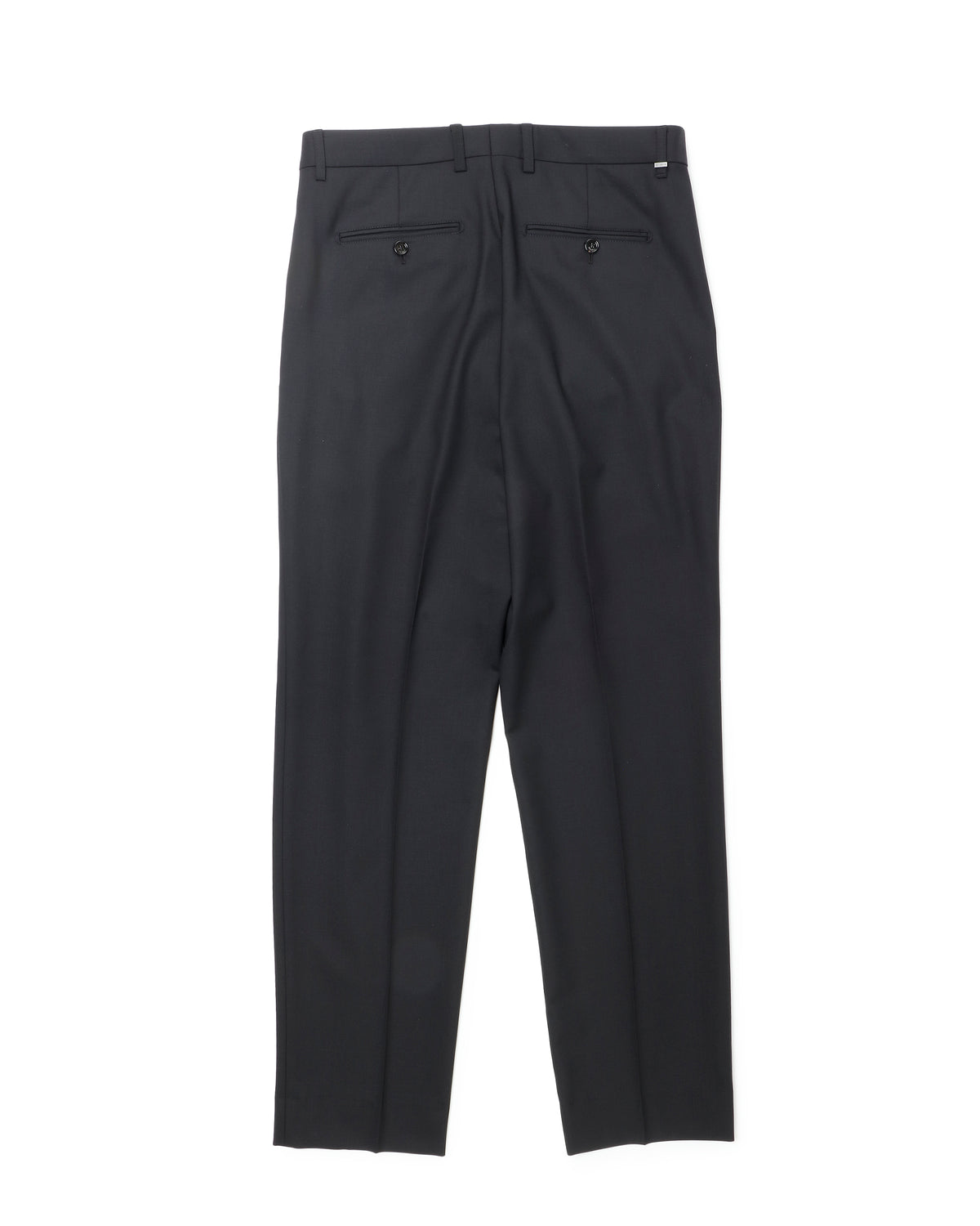 SANDY Pantaloni con 1 pince in misto lana / Nero