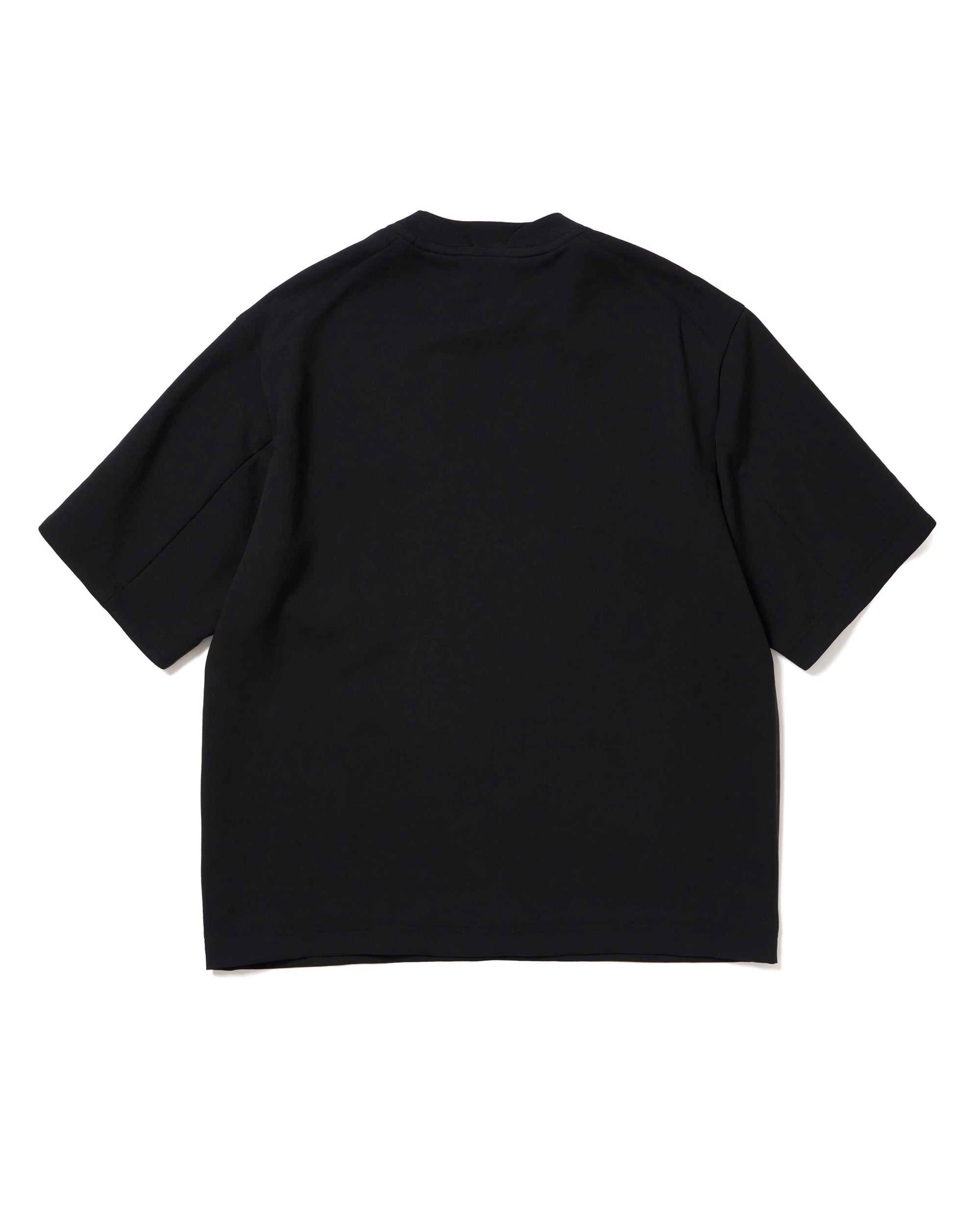 SH-IS-AS-0-010 スクエアポケットショートスリーブカットソー / ブラック